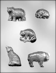 2" - 3" ANIMAL CHOCOLATE CANDY MOLD