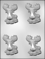 3-1/4" MOOSE CHOCOLATE CANDY MOLD
