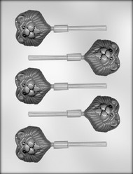 2" LION HEAD SUCKER CHOCOLATE CANDY MOLD