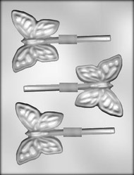 3-1/2" BUTTERFLY SKR CHOCOLATE CANDY MOLD