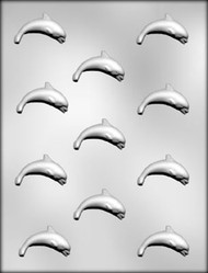 1-3/4" DOLPHIN CHOCOLATE CANDY MOLD