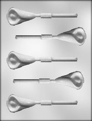 2-7/8" CALLA LILY SKR CHOCOLATE CANDY MOLD