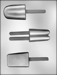 3" ICE CREAM BAR SUCKER CHOCOLATE CANDY MOLD