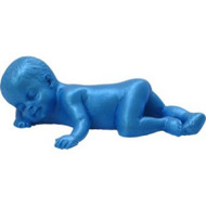 Fondant Baby Mold--Silicone--Sleeping Baby Mold--Sprawled Baby