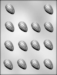 1-1/2" CRACKED EGG CHOCOLATE CANDY MOLD