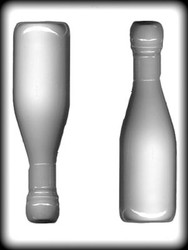 7 1/8" CHAMPAGNE BOTTLE HARD CANDY MOLD