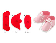 JEM LIFE-SIZE BOOTIE (BABY SHOE) CUTTER SET/3