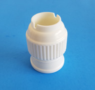 LARGE PLASTIC COUPLER--Fits Large Pastry Tips & Fits Russian Tips (Except Sphere-Ball Tips)