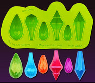 Gem Drops Mold--Marvelous Molds Silicone Mold