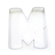 COOKIE CUTTER- 3" Letter M--Overstock