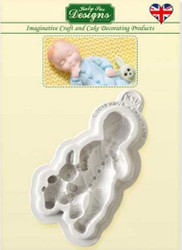 BABY TEDDY BEAR SILICONE MOLD - Cake Decorating Supplies -  Cake-Supplies-Plus.com