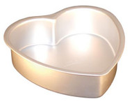 Heart Metal Cake Pans--2" Deep