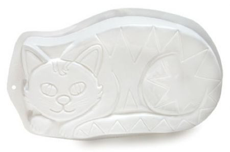 PLASTIC PAN-CAT CAKE PAN--15 x 9--Overstock--Only 1 At This