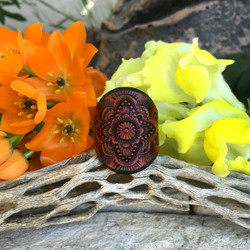 The Daisy Pop Leather Ring