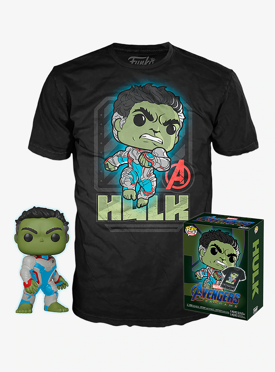 Funko POP! & Tee Marvel Avengers - Endgame: Hulk Hot Topic Exclusive Vinyl  Figure & T-Shirt Set - Gemini Collectibles