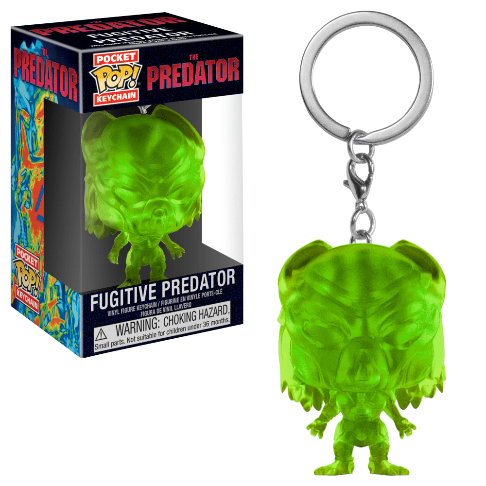 Funko Pocket POP! Keychain Movies The Predator: Clear Green Fugitive  Predator Vinyl Figure - Limited Inventory! - Gemini Collectibles