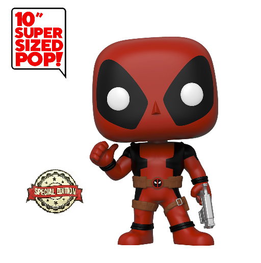Funko POP! Marvel: Deadpool (Thumbs Up) 10 Inch Vinyl Figure - Special  Edition - Gemini Collectibles