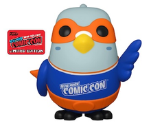 2020 NYCC Funko POP! Icons: Paulie Pigeon Exclusive Vinyl Figure - NYCC Sticker - Damaged Box / Paint Flaw