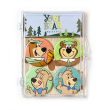 *Bulk* The Coop™ Hanna Barbera: Yogi Bear & Boo Boo Bear 4pc Magnet Set - 4 Sets