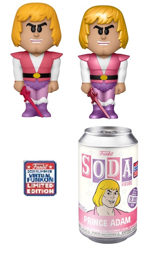 2021 FunKon Funko Soda Masters Of The Universe: Prince Adam Exclusive