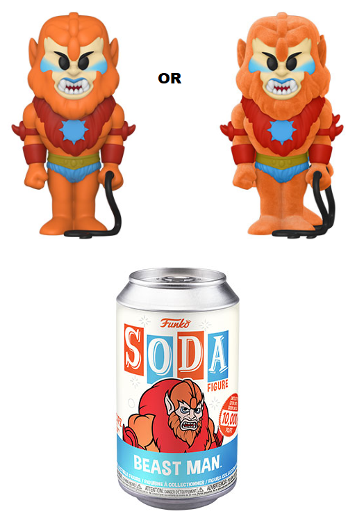 beast man funko soda