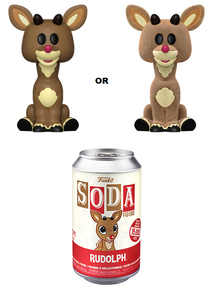 Funko Soda Rudolph: Rudolph Vinyl Figure - 1/6 Chase Variant - Low Inventory!