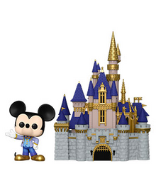Funko POP! Towns Disney 50th Anniversary: Cinderella's Castle With Mickey Mouse Vinyl Figure - Only 7 Available