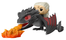 Funko POP! Game Of Thrones: Daenerys On Fiery Drogon Vinyl Figure - Damaged Box / Paint Flaw