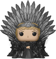 Funko POP! Deluxe Game Of Thrones: Cersei Lannister On Iron Throne Vinyl Figure - Damaged Box / Paint Flaw