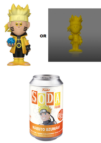 Funko Soda Anime: Naruto Uzumaki Vinyl Figure - 1/6 Chase Variant - Low Inventory!