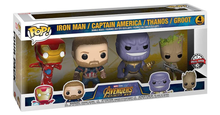 Funko POP! Marvel Avengers Infinity War Vinyl Figure 4 Pack - Special Edition - Low Inventory!