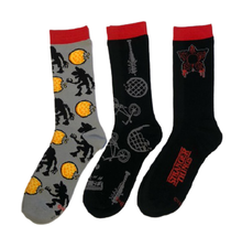 Loungefly Stranger Things 3pc Crew Sock Set - Clearance