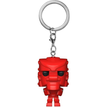 *Bulk* Funko Pocket POP! Keychain Rock 'Em Sock 'Em Robots: Red Rocker Vinyl Figure - Case Of 12 Figures