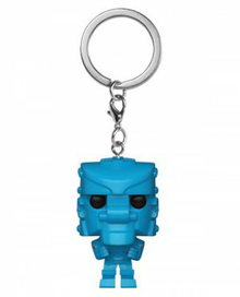 *Bulk* Funko Pocket POP! Keychain Rock 'Em Sock 'Em Robots: Blue Bomber Vinyl Figure - Case Of 12 Figure