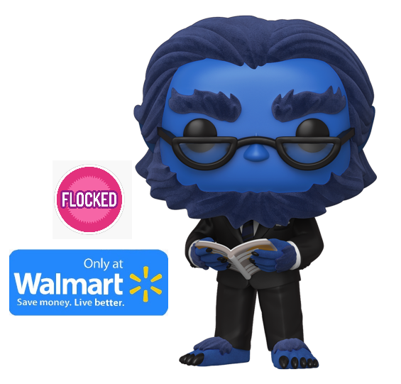 Funko POP! Marvel X-Men: Flocked Beast Wal-Mart Exclusive Vinyl Figure -  Damaged Box / Paint Flaw - Gemini Collectibles