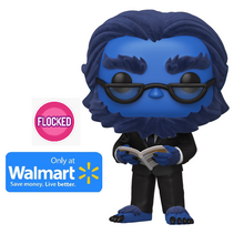 Funko POP! Marvel X-Men: Flocked Beast Wal-Mart Exclusive Vinyl Figure - Damaged Box / Paint Flaw