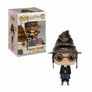 Funko POP! Movies Harry Potter: Harry With Sorting Hat Vinyl Figure - Special  Edition - Damaged Box / Paint Flaw - Gemini Collectibles