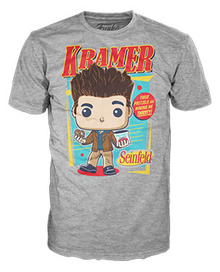 Funko Apparel POP! Tee Seinfeld: Kramer Pretzel T-Shirt - Clearance