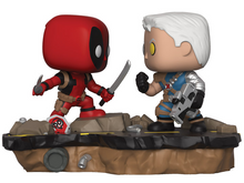 Funko POP! Marvel Comic Moments: Deadpool vs. Cable Vinyl Figure - Damaged Box / Paint Flaw