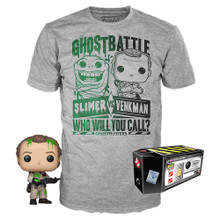 *Bulk* Funko POP! & Tee Ghostbusters: Venkman In Slime GameStop Exclusive Vinyl Figure & T-Shirt Set - Case Of 4 Sets (Assorted Sizes) 