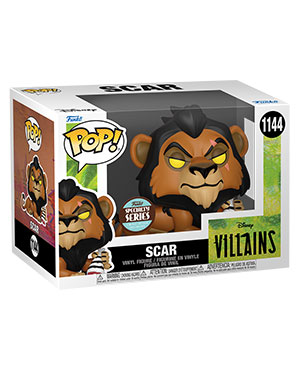 Funko POP! Disney Villains Lion King: Scar Vinyl Figure - Specialty Series  - Gemini Collectibles