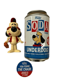 Funko Soda Animation: Underdog As Shoeshine Boy Vinyl Figure - Chase Variant 