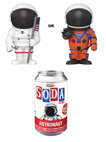Funko Soda Icons: NASA Astronaut Vinyl Figure - 1/6 Chase Variant 