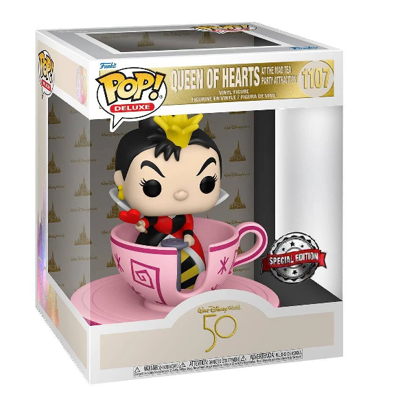 Bulk* Funko POP! Deluxe Disney Alice In Wonderland: Queen Of Hearts At The  Mad Tea Party Attraction Vinyl Figure - Special Edition - Case Of 3 Figures  - Gemini Collectibles