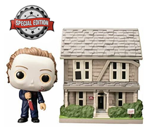 Funko POP! Towns Halloween: Michael Myers With Myers House Vinyl Figure - Special Edition - Damaged Box / Paint Flaw