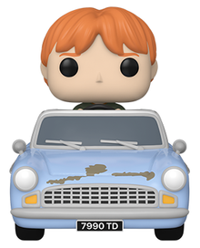 Funko POP! Rides Harry Potter - The Chamber Of Secrets 20th Anniversary: Ron Weasley In Flying Car Vinyl Figure