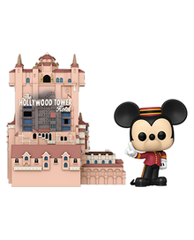 Funko POP! Towns Disney 50th Anniversary: Hollywood Tower Hotel And Mickey Mouse Vinyl Figure