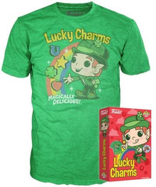 *Bulk* Funko POP! Apparel: Lucky Charms Designer Con Exclusive Boxed Tee - Case Of 4 Shirts (Size: Medium)