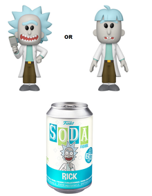 *Bulk* Funko Soda Animation Rick & Morty: Rick Vinyl Figure - 1/6 Chase Variant - Case Of 6 Figures