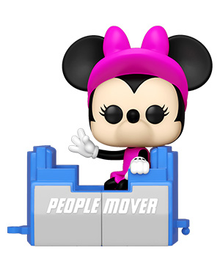 Funko POP! Disney Walt Disney World - 50th Anniversary: Minnie Mouse On The People Mover Vinyl Figure - Damaged Box / Paint Flaw